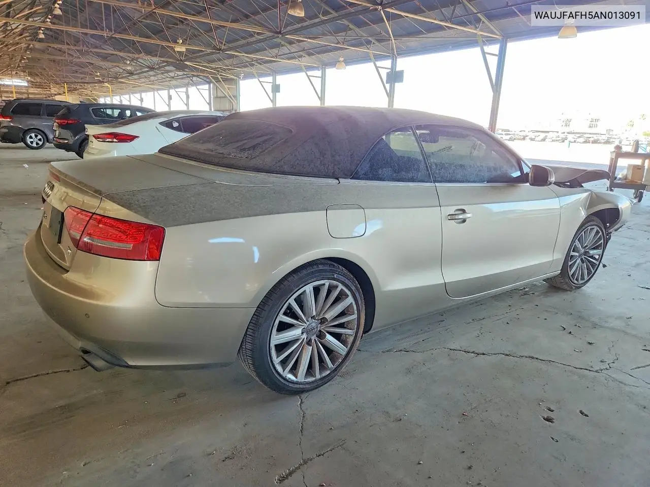 2010 Audi A5 Premium Plus VIN: WAUJFAFH5AN013091 Lot: 59794236
