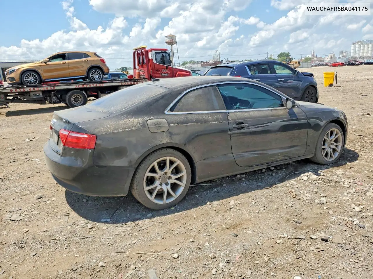 2011 Audi A5 Premium VIN: WAUCFAFR5BA041175 Lot: 58490376