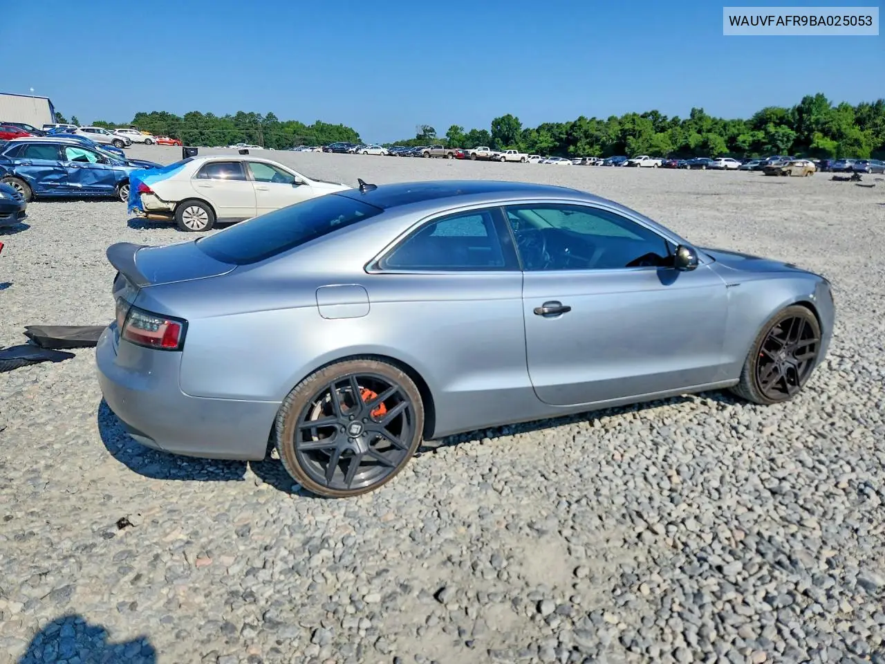 2011 Audi A5 Prestige VIN: WAUVFAFR9BA025053 Lot: 59950976
