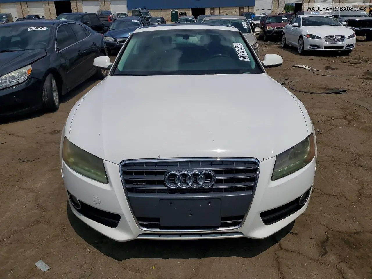 2011 Audi A5 Premium Plus VIN: WAULFAFR9BA080948 Lot: 60762426