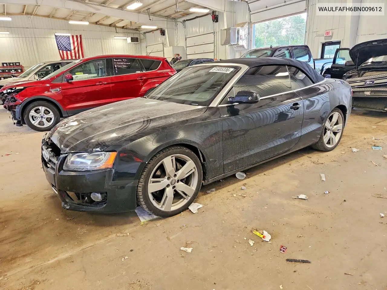 2011 Audi A5 Premium Plus VIN: WAULFAFH6BN009612 Lot: 61985336