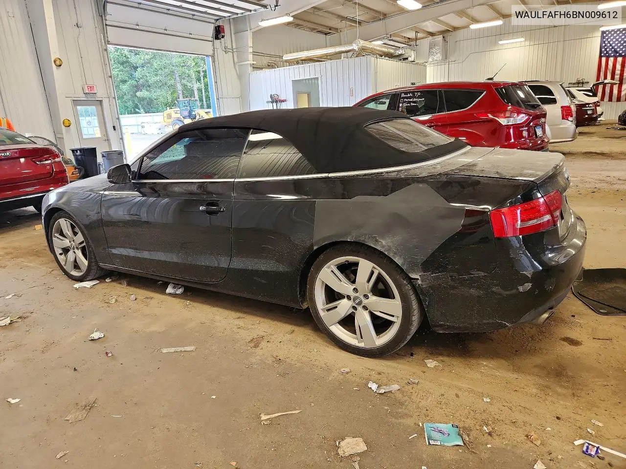 2011 Audi A5 Premium Plus VIN: WAULFAFH6BN009612 Lot: 61985336