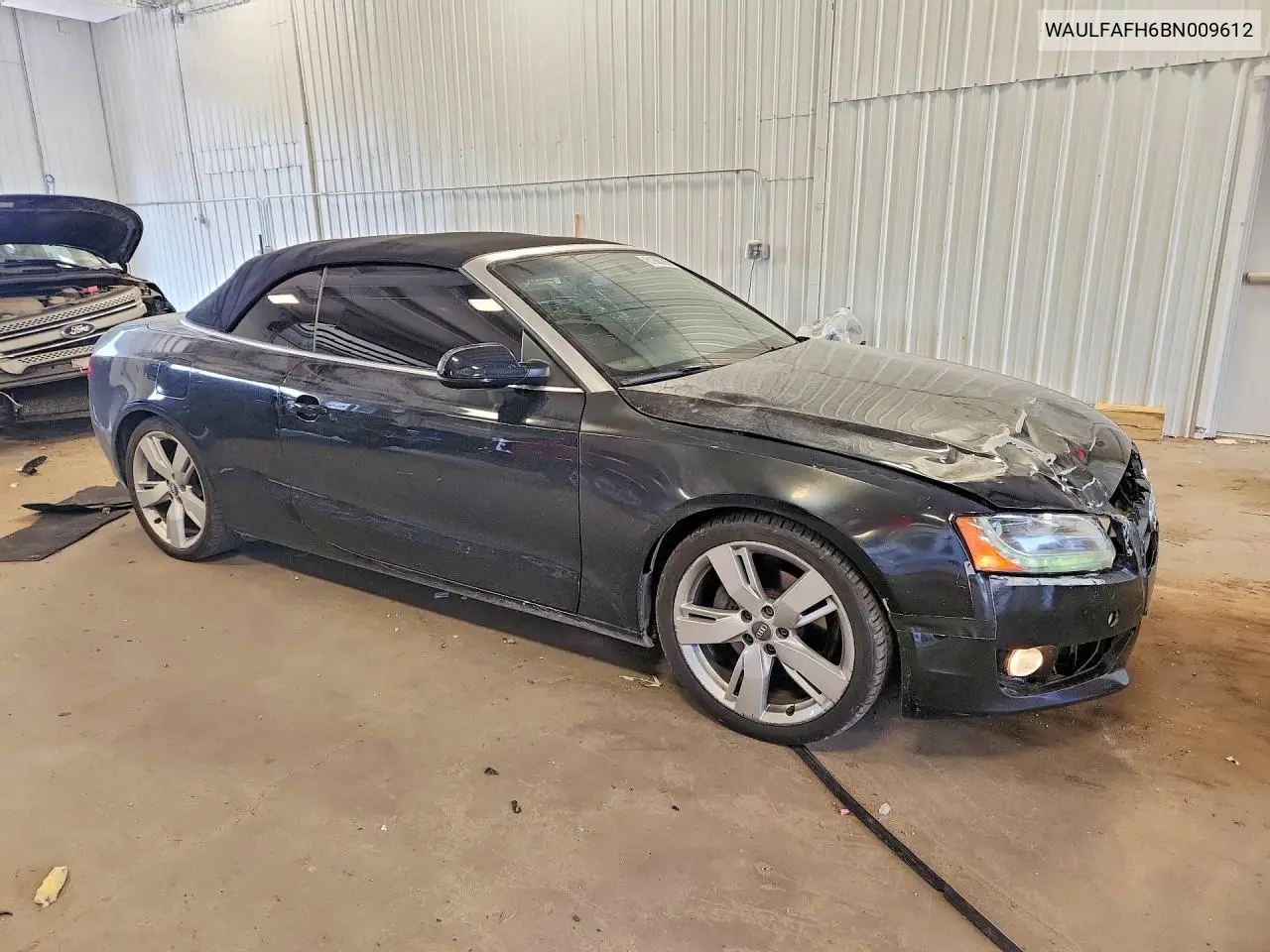 2011 Audi A5 Premium Plus VIN: WAULFAFH6BN009612 Lot: 61985336