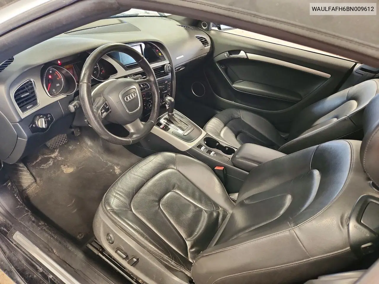 2011 Audi A5 Premium Plus VIN: WAULFAFH6BN009612 Lot: 61985336