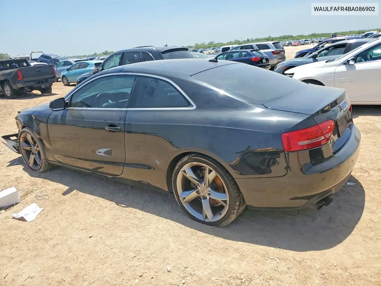 2011 Audi A5 Premium Plus VIN: WAULFAFR4BA086902 Lot: 62069096