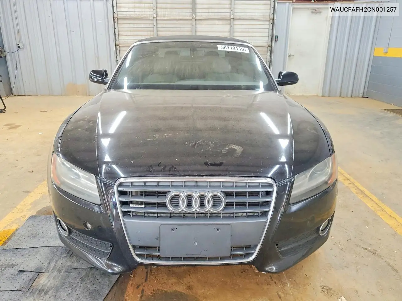 2012 Audi A5 Premium VIN: WAUVFAFH2CN001257 Lot: 50119116
