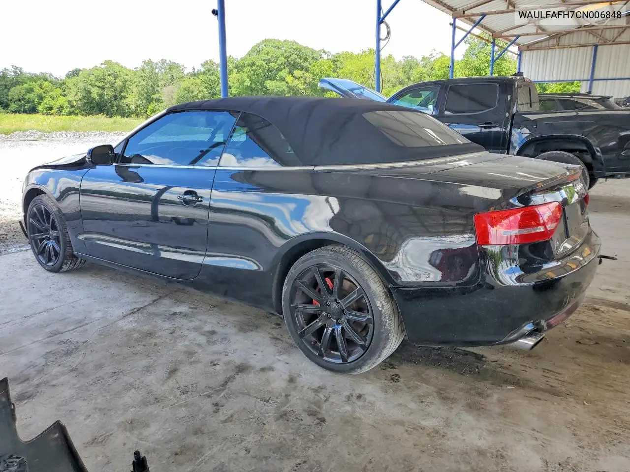 2012 Audi A5 Premium Plus VIN: WAULFAFH7CN006848 Lot: 58554816
