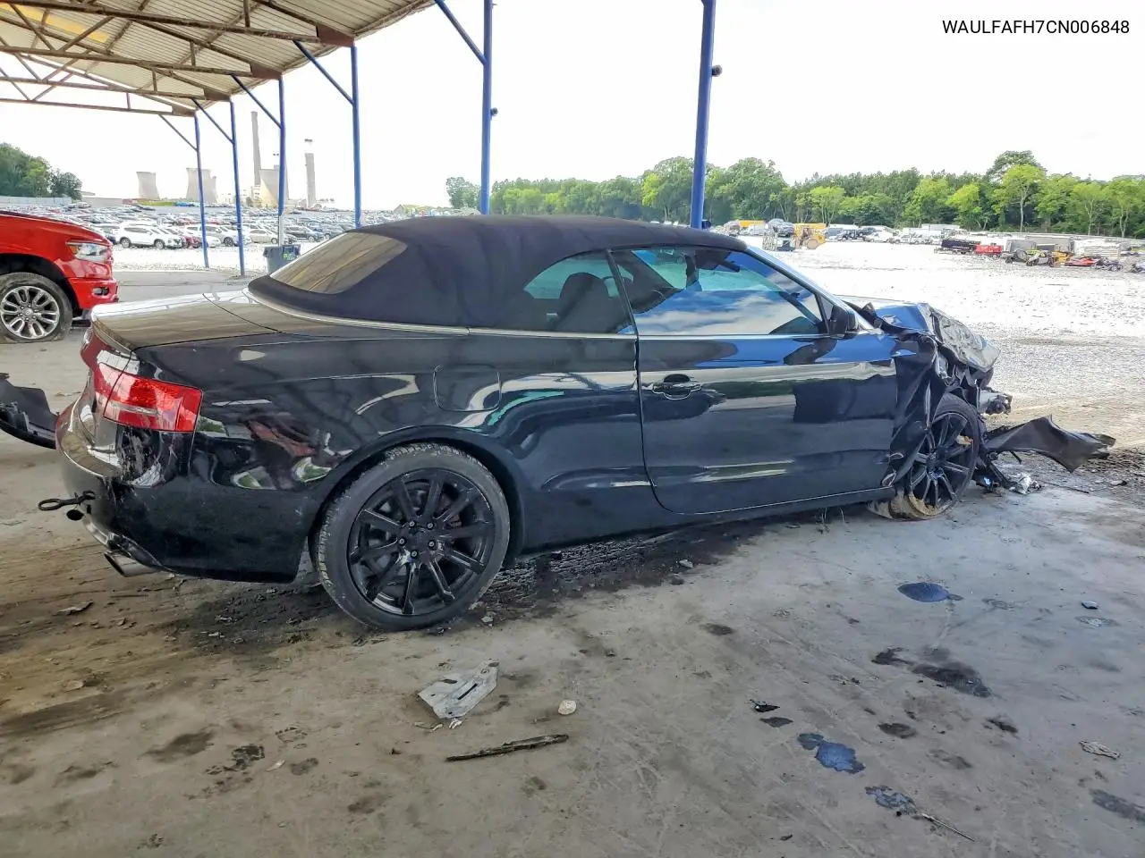 2012 Audi A5 Premium Plus VIN: WAULFAFH7CN006848 Lot: 58554816