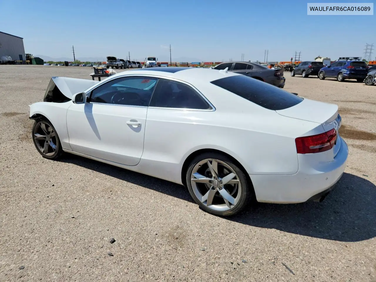 2012 Audi A5 Premium Plus VIN: WAULFAFR6CA016089 Lot: 59384586