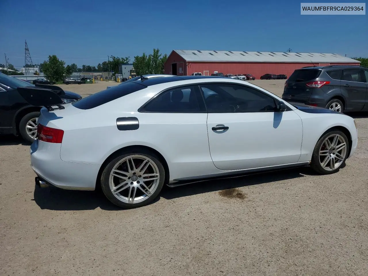 2012 Audi A5 Premium VIN: WAUMFBFR9CA029364 Lot: 59953846