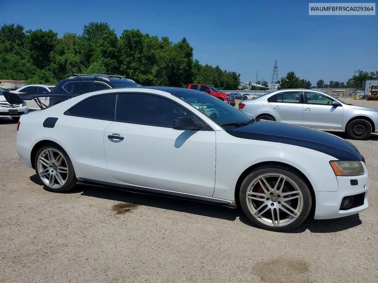 2012 Audi A5 Premium VIN: WAUMFBFR9CA029364 Lot: 59953846