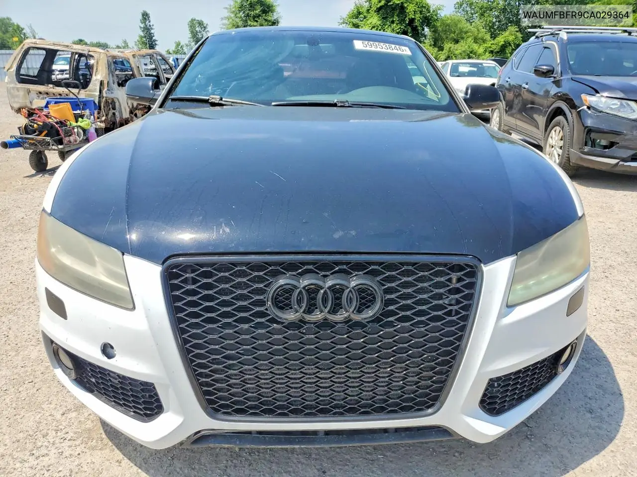 2012 Audi A5 Premium VIN: WAUMFBFR9CA029364 Lot: 59953846