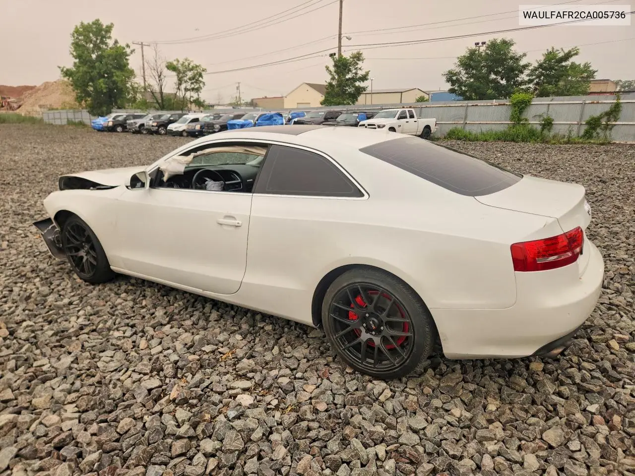 2012 Audi A5 Premium Plus VIN: WAULFAFR2CA005736 Lot: 60407116