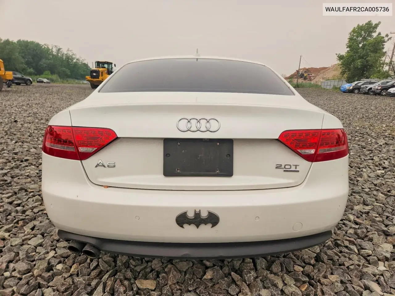2012 Audi A5 Premium Plus VIN: WAULFAFR2CA005736 Lot: 60407116