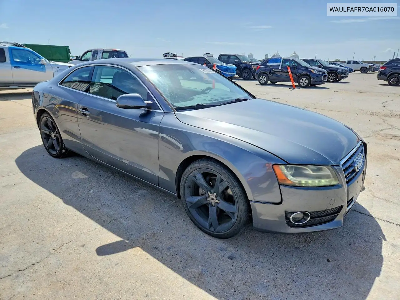 2012 Audi A5 Premium Plus VIN: WAULFAFR7CA016070 Lot: 61194186