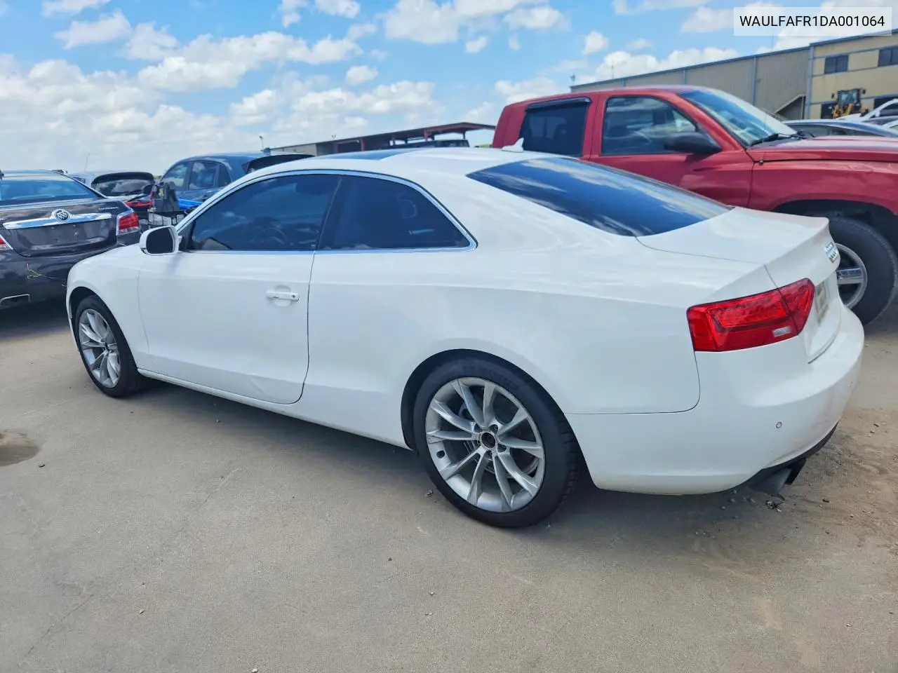 2013 Audi A5 Premium Plus VIN: WAULFAFR1DA001064 Lot: 55764886