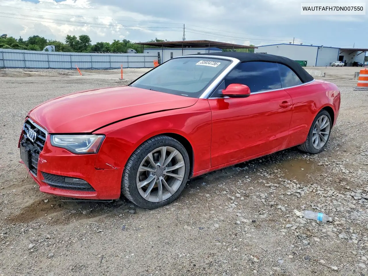2013 Audi A5 Prestige VIN: WAUTFAFH7DN007550 Lot: 55934736