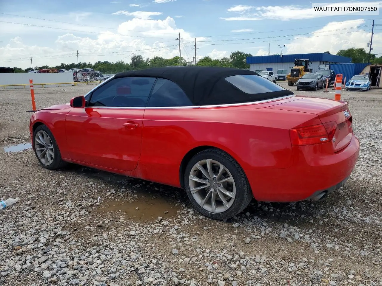 2013 Audi A5 Prestige VIN: WAUTFAFH7DN007550 Lot: 55934736