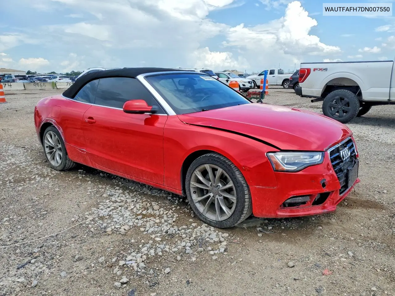 2013 Audi A5 Prestige VIN: WAUTFAFH7DN007550 Lot: 55934736