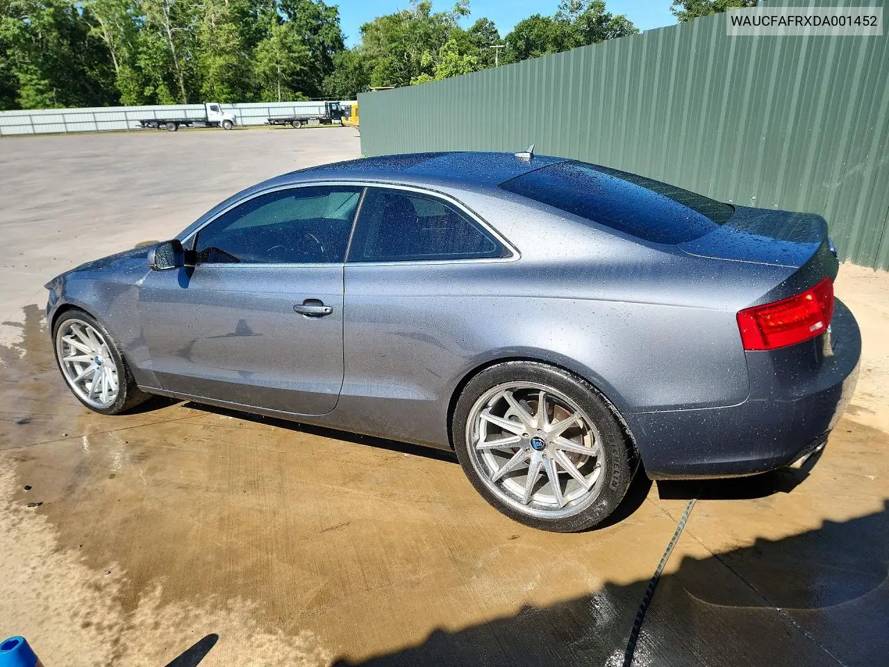 2013 Audi A5 Premium VIN: WAUCFAFRXDA001452 Lot: 58542476