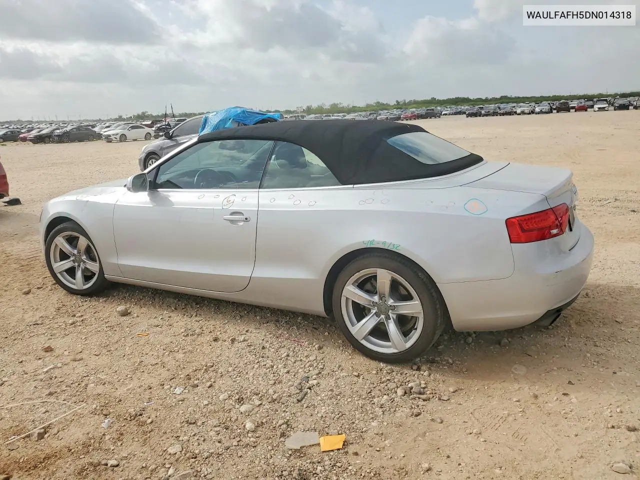 2013 Audi A5 Premium Plus VIN: WAULFAFH5DN014318 Lot: 59064306