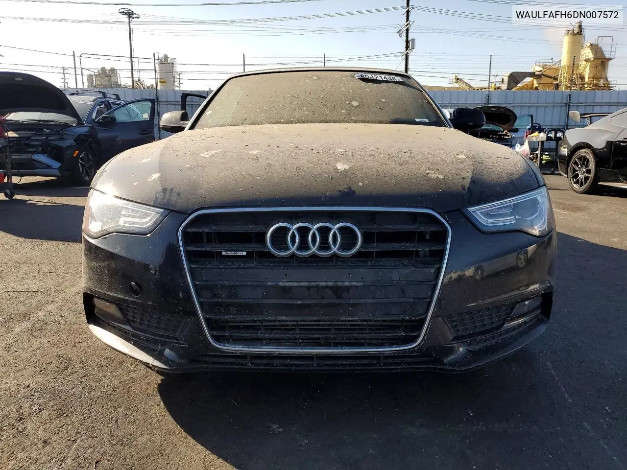 2013 Audi A5 Premium Plus VIN: WAULFAFH6DN007572 Lot: 60421446