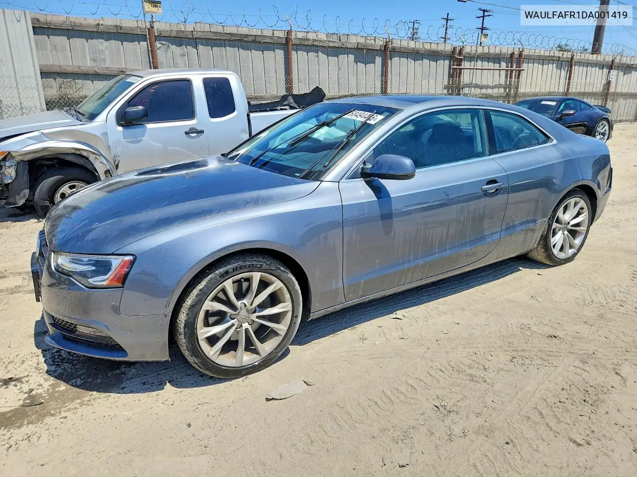 2013 Audi A5 Premium Plus VIN: WAULFAFR1DA001419 Lot: 60494446