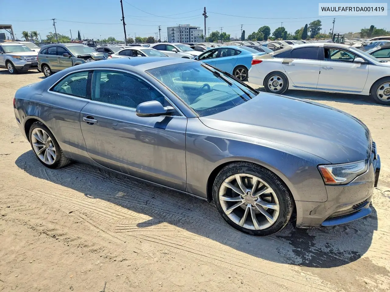 2013 Audi A5 Premium Plus VIN: WAULFAFR1DA001419 Lot: 60494446