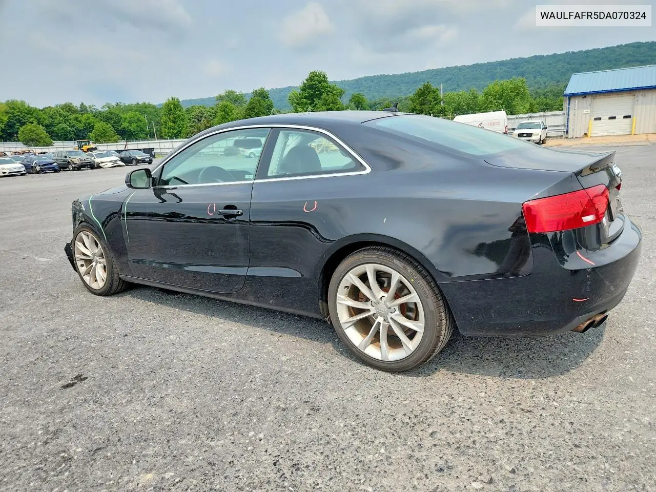 2013 Audi A5 Premium Plus VIN: WAULFAFR5DA070324 Lot: 60894176