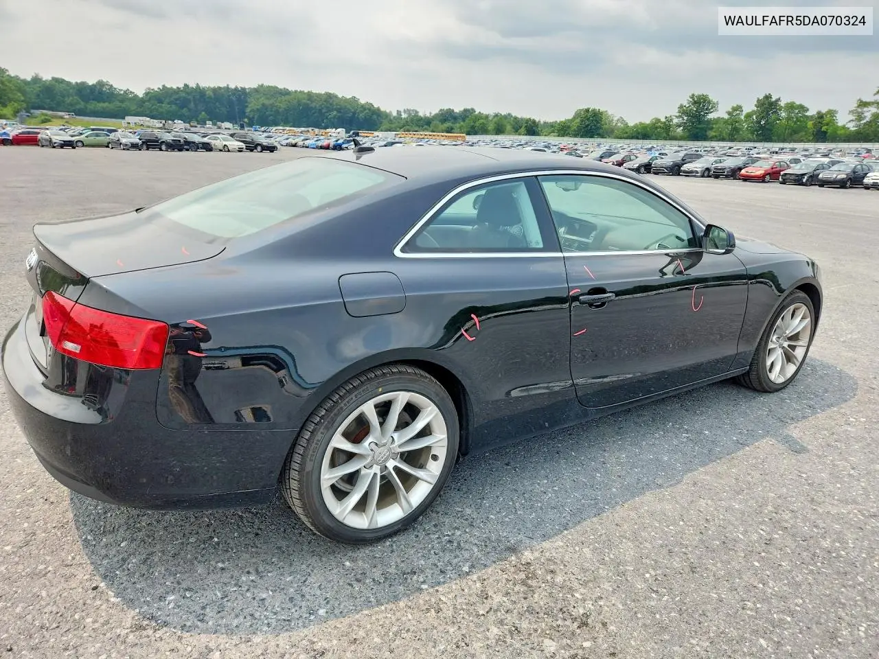 2013 Audi A5 Premium Plus VIN: WAULFAFR5DA070324 Lot: 60894176