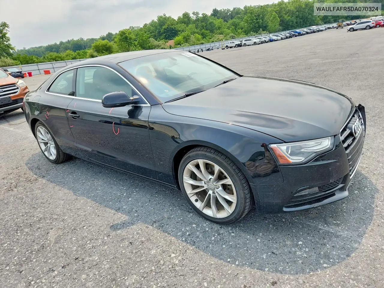 2013 Audi A5 Premium Plus VIN: WAULFAFR5DA070324 Lot: 60894176
