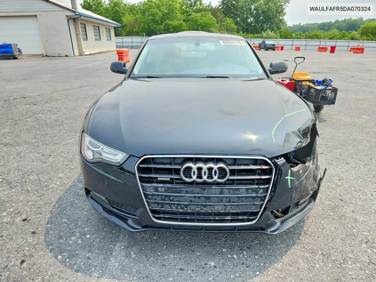 2013 Audi A5 Premium Plus VIN: WAULFAFR5DA070324 Lot: 60894176