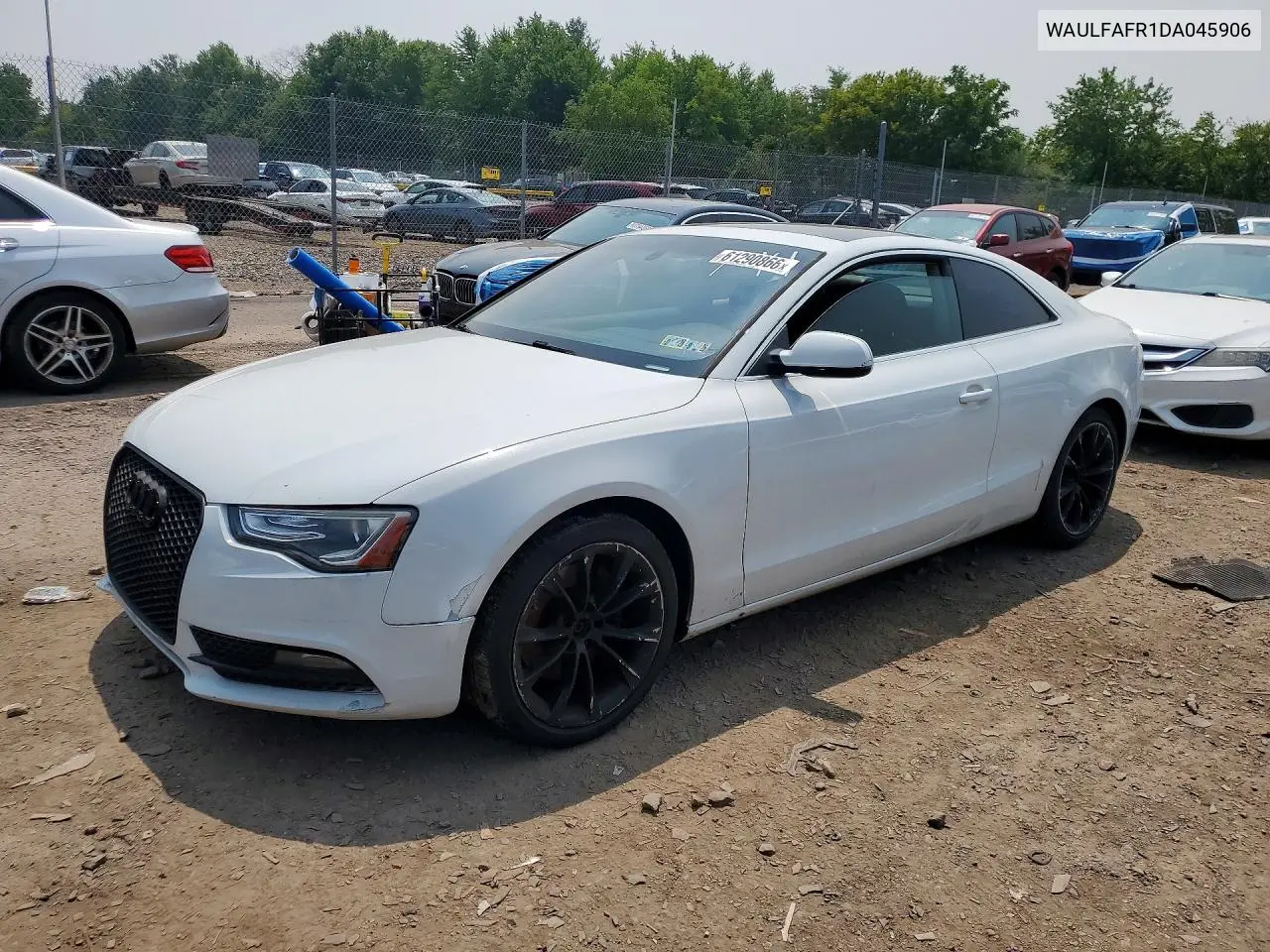 2013 Audi A5 Premium Plus VIN: WAULFAFR1DA045906 Lot: 61290866