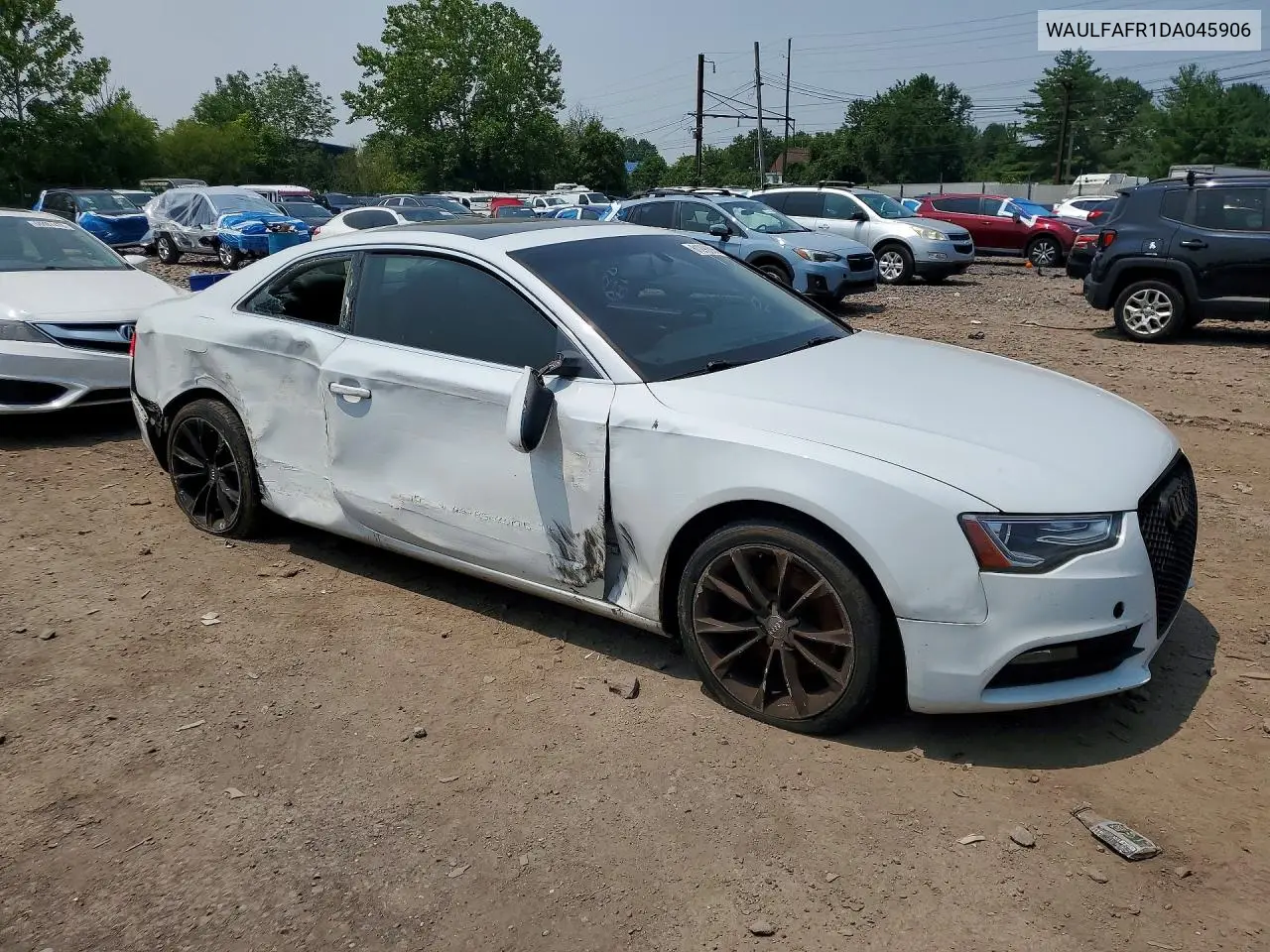 2013 Audi A5 Premium Plus VIN: WAULFAFR1DA045906 Lot: 61290866