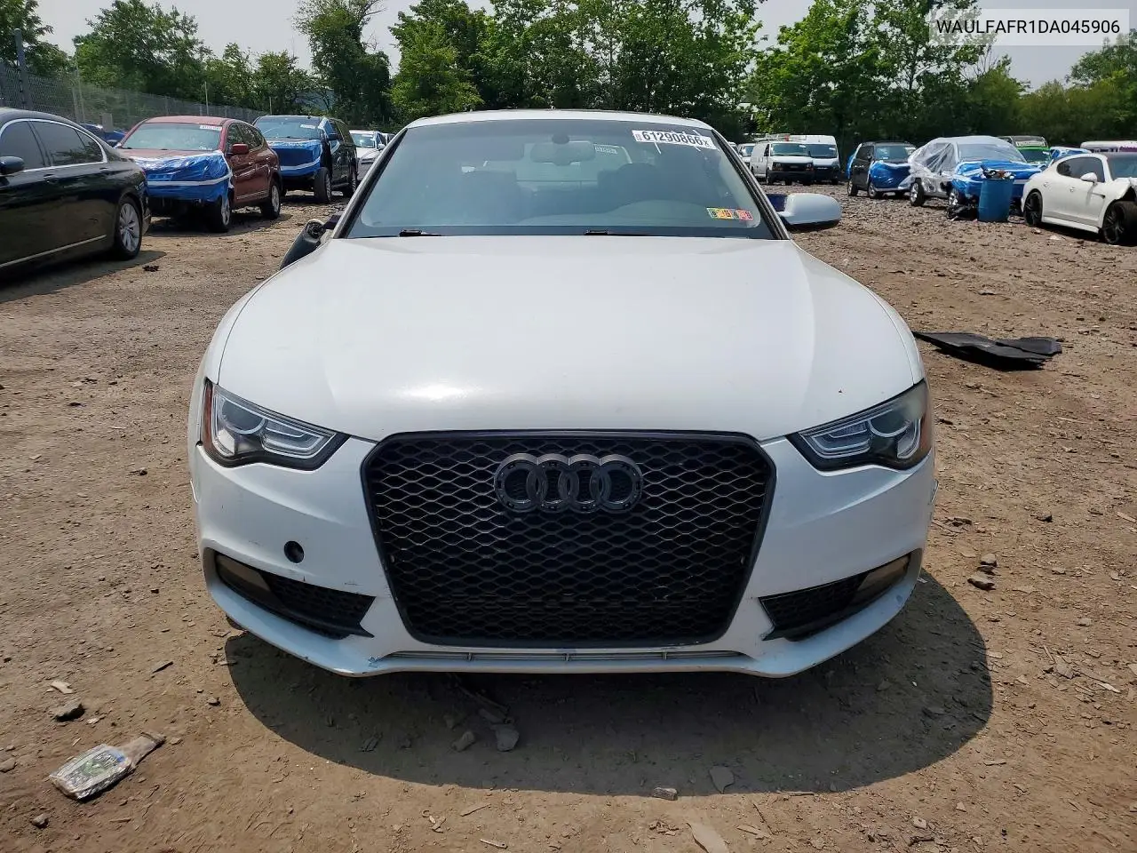 2013 Audi A5 Premium Plus VIN: WAULFAFR1DA045906 Lot: 61290866
