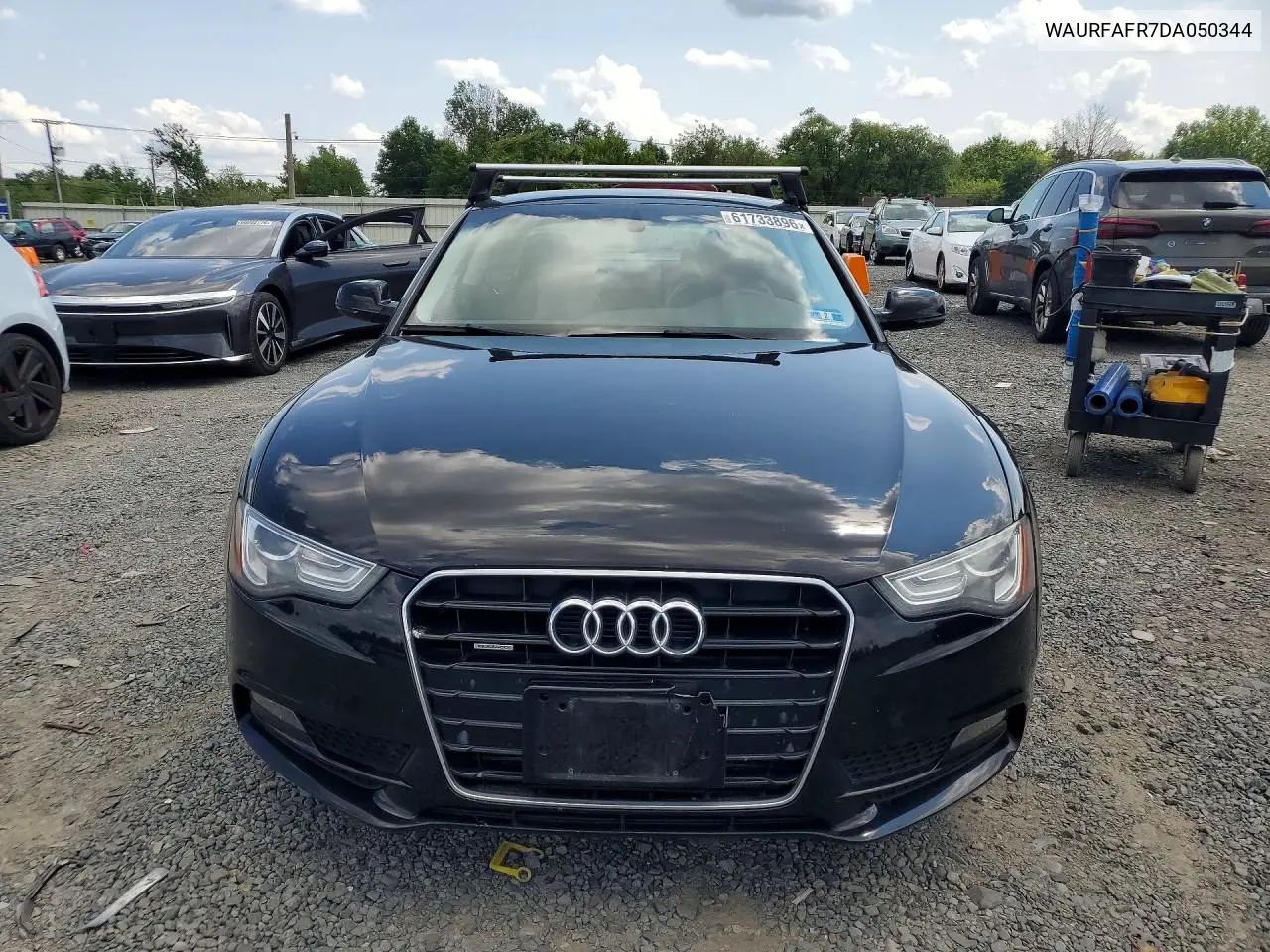 2013 Audi A5 Premium Plus VIN: WAURFAFR7DA050344 Lot: 61733896