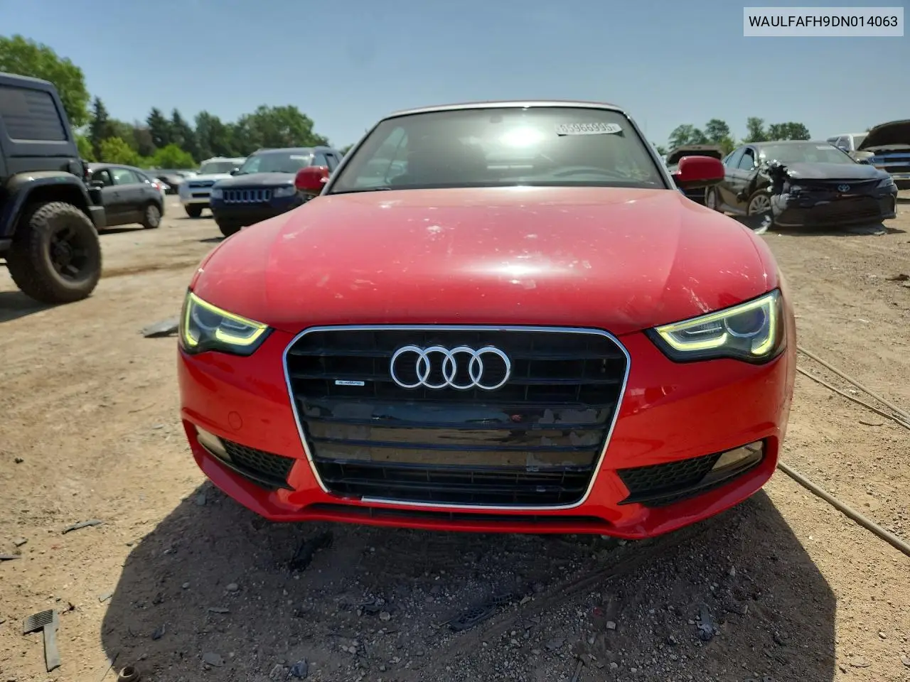 2013 Audi A5 Premium Plus VIN: WAULFAFH9DN014063 Lot: 85966995