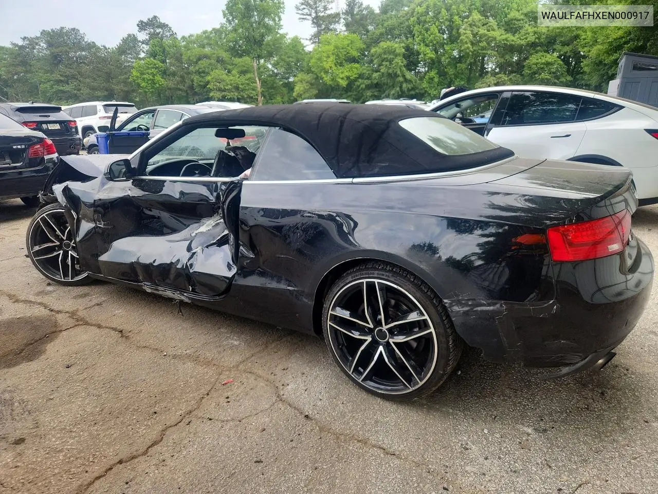 2014 Audi A5 Premium Plus VIN: WAULFAFHXEN000917 Lot: 54195796