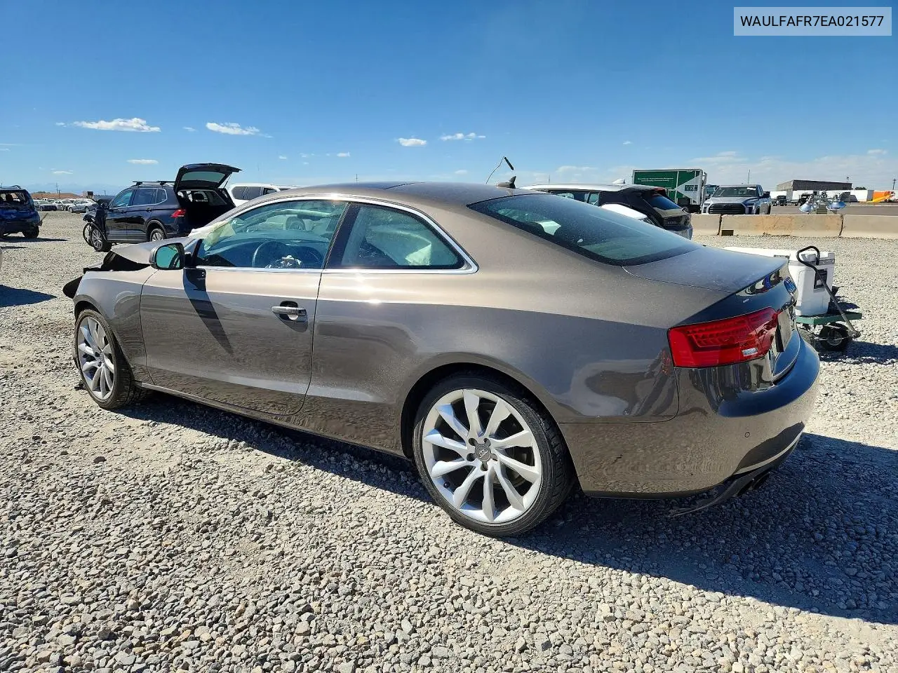 2014 Audi A5 Premium Plus VIN: WAULFAFR7EA021577 Lot: 57528286
