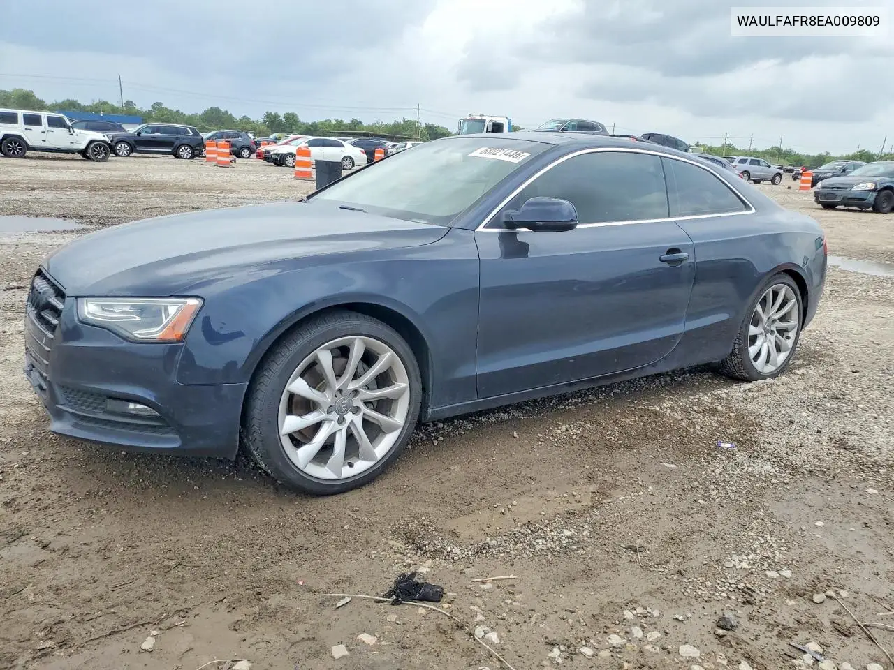 2014 Audi A5 Premium Plus VIN: WAULFAFR8EA009809 Lot: 58021446