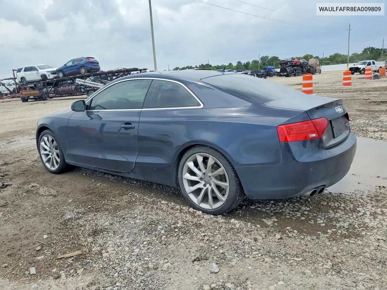 2014 Audi A5 Premium Plus VIN: WAULFAFR8EA009809 Lot: 58021446