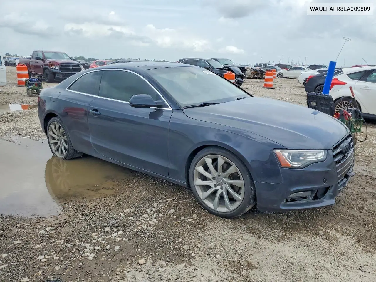 2014 Audi A5 Premium Plus VIN: WAULFAFR8EA009809 Lot: 58021446