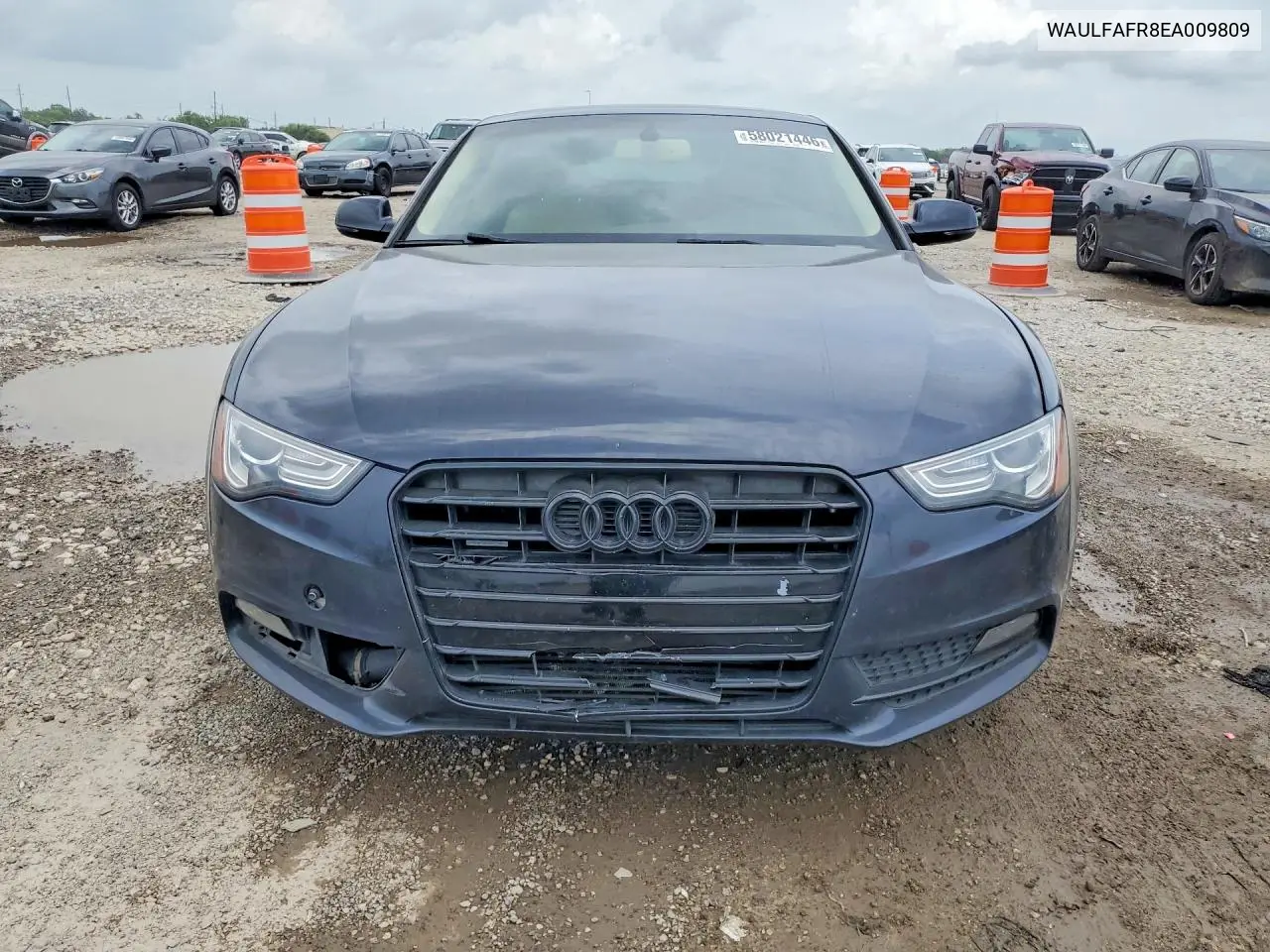 2014 Audi A5 Premium Plus VIN: WAULFAFR8EA009809 Lot: 58021446