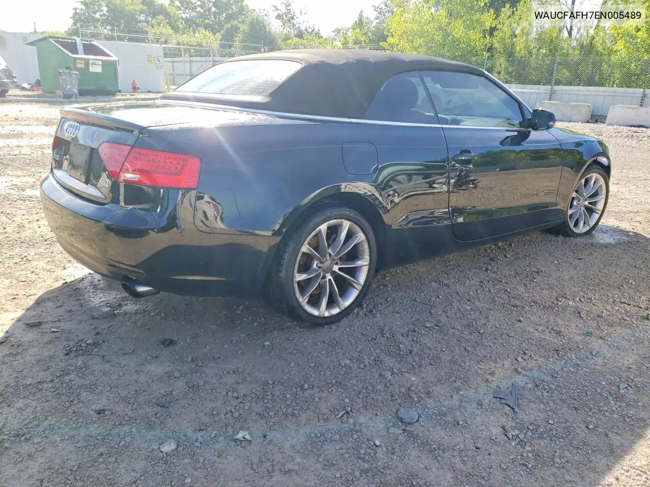 2014 Audi A5 Premium VIN: WAUCFAFH7EN005489 Lot: 58022236