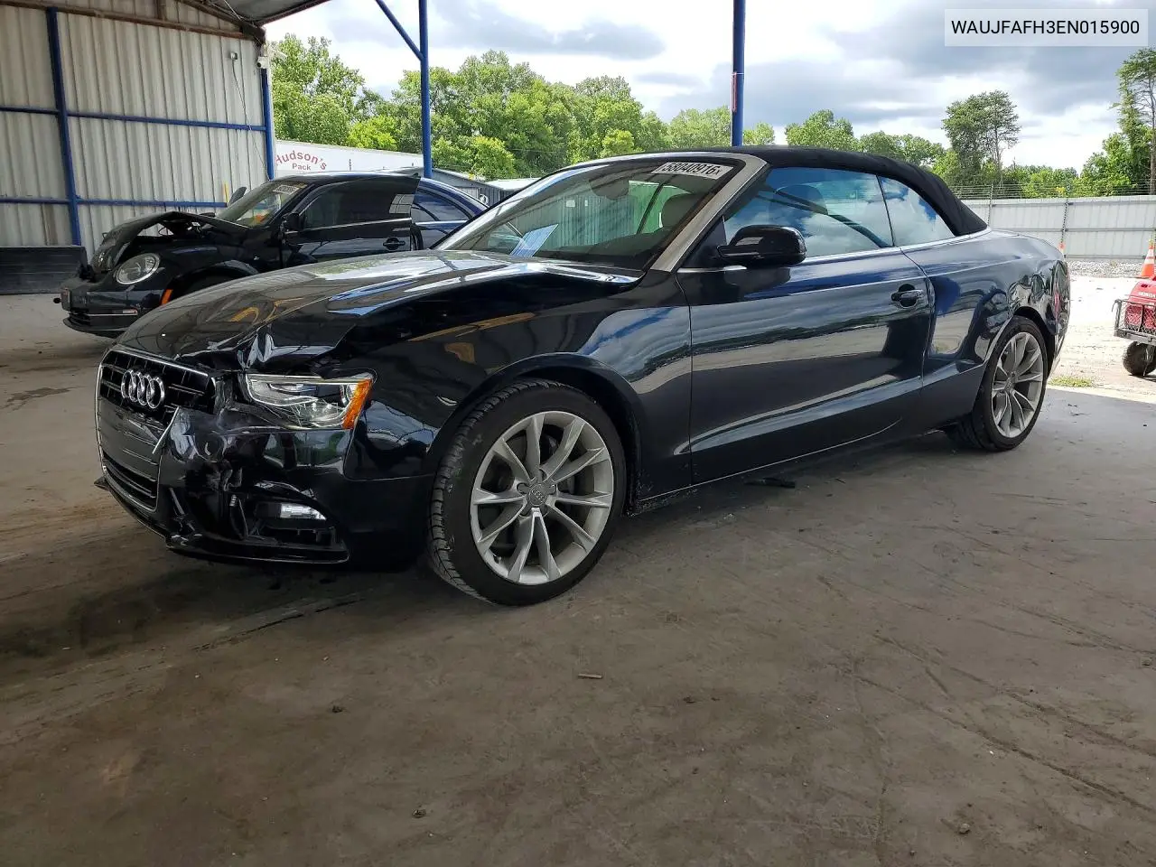 2014 Audi A5 Premium Plus VIN: WAUJFAFH3EN015900 Lot: 58040916