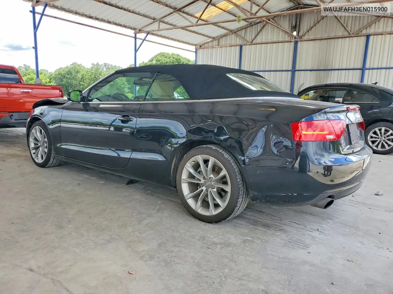 2014 Audi A5 Premium Plus VIN: WAUJFAFH3EN015900 Lot: 58040916