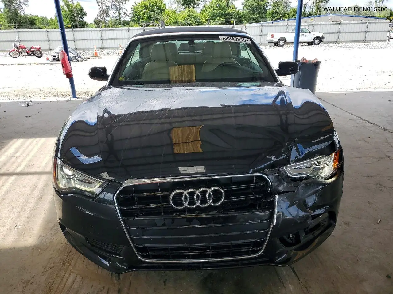 2014 Audi A5 Premium Plus VIN: WAUJFAFH3EN015900 Lot: 58040916
