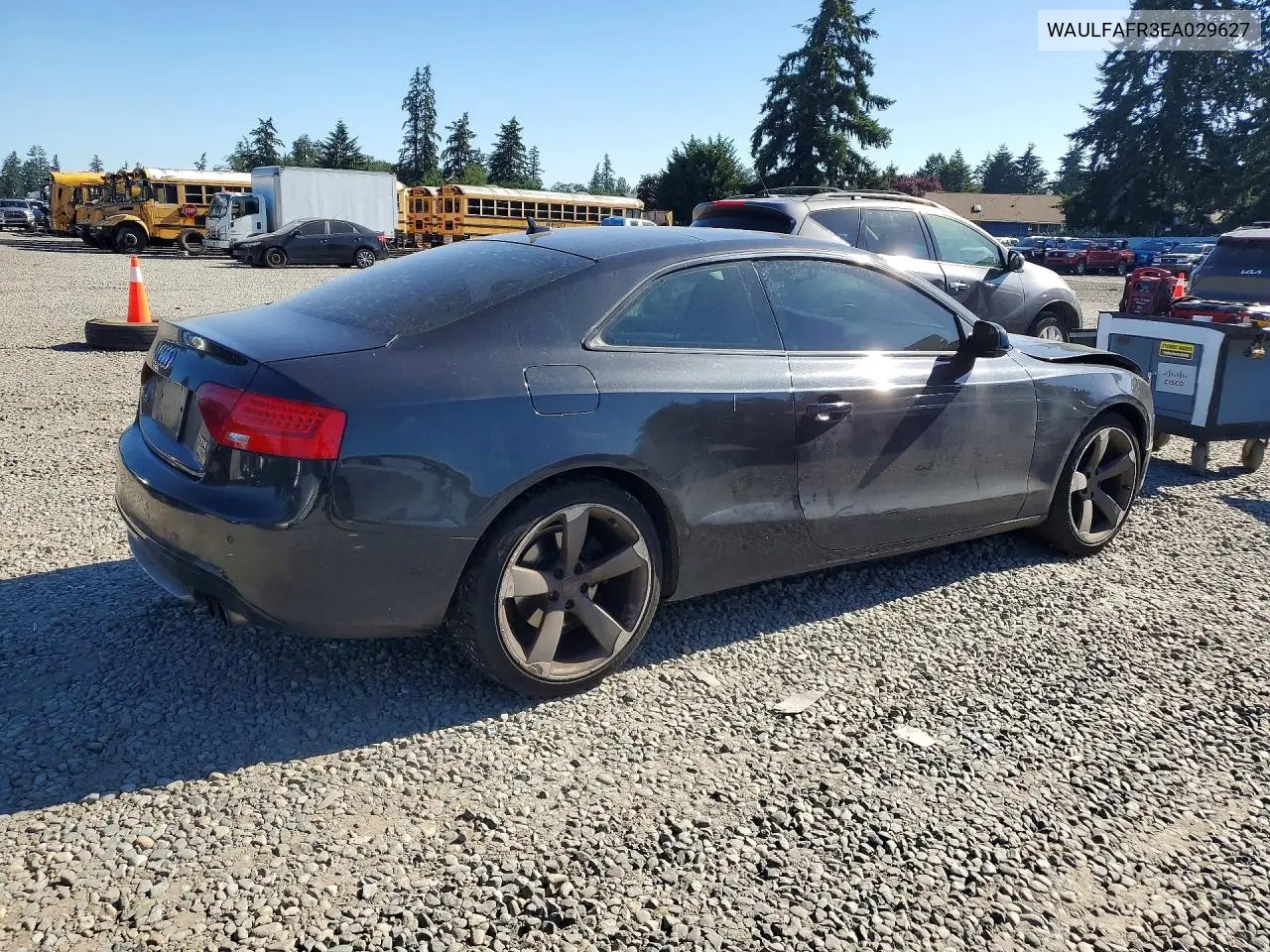 2014 Audi A5 Premium Plus VIN: WAULFAFR3EA029627 Lot: 58413426