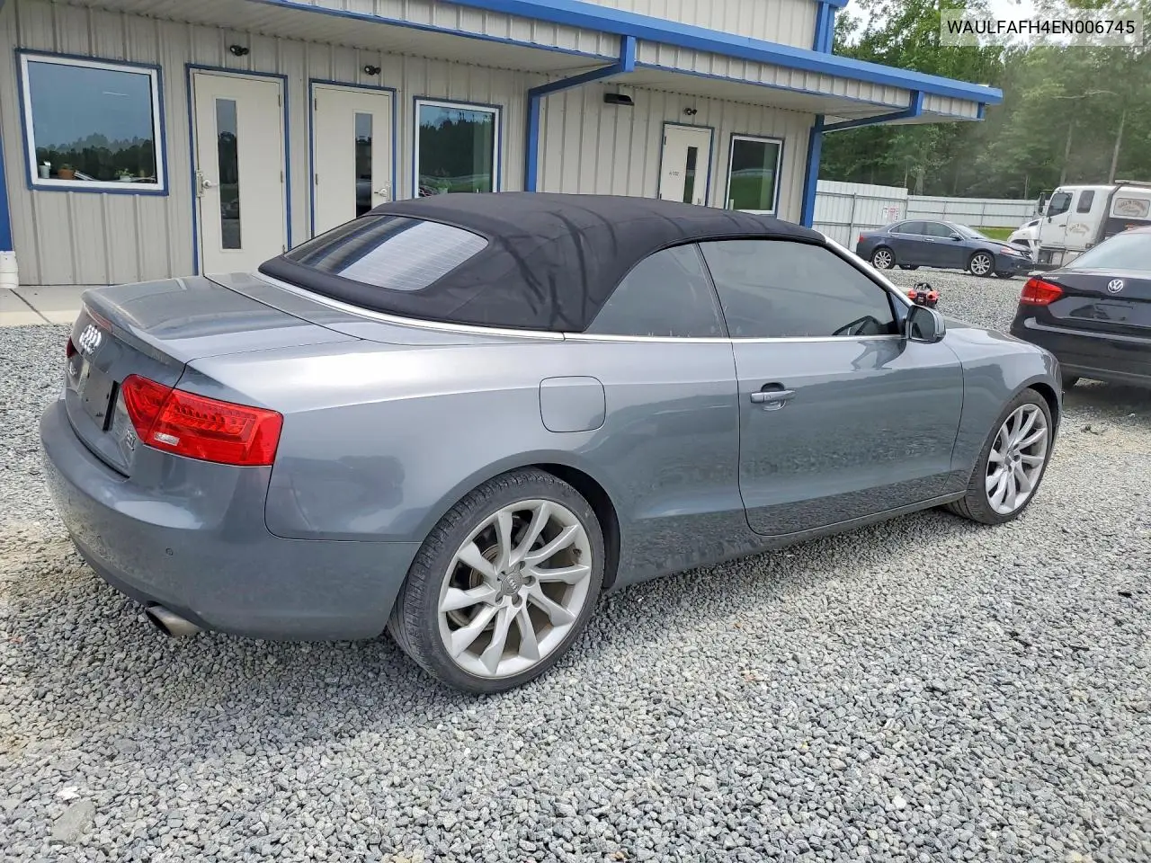 2014 Audi A5 Premium Plus VIN: WAULFAFH4EN006745 Lot: 58740756