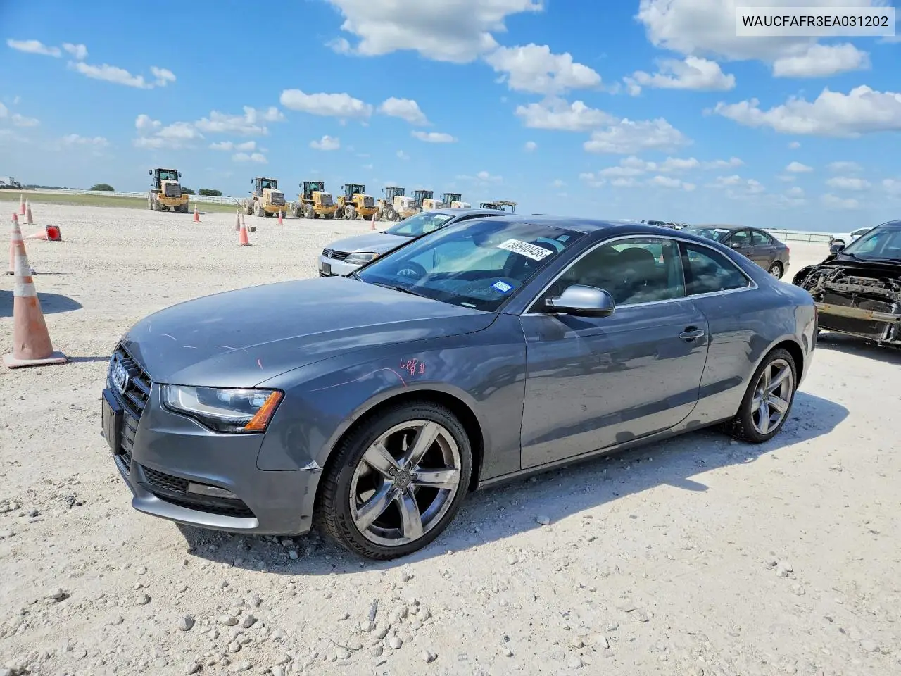 2014 Audi A5 Premium VIN: WAUCFAFR3EA031202 Lot: 58940456